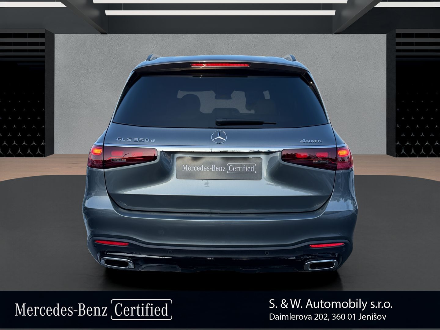 Mercedes-Benz GLS, GLS 350 d 4MATIC AMG Style E. - fotka 6