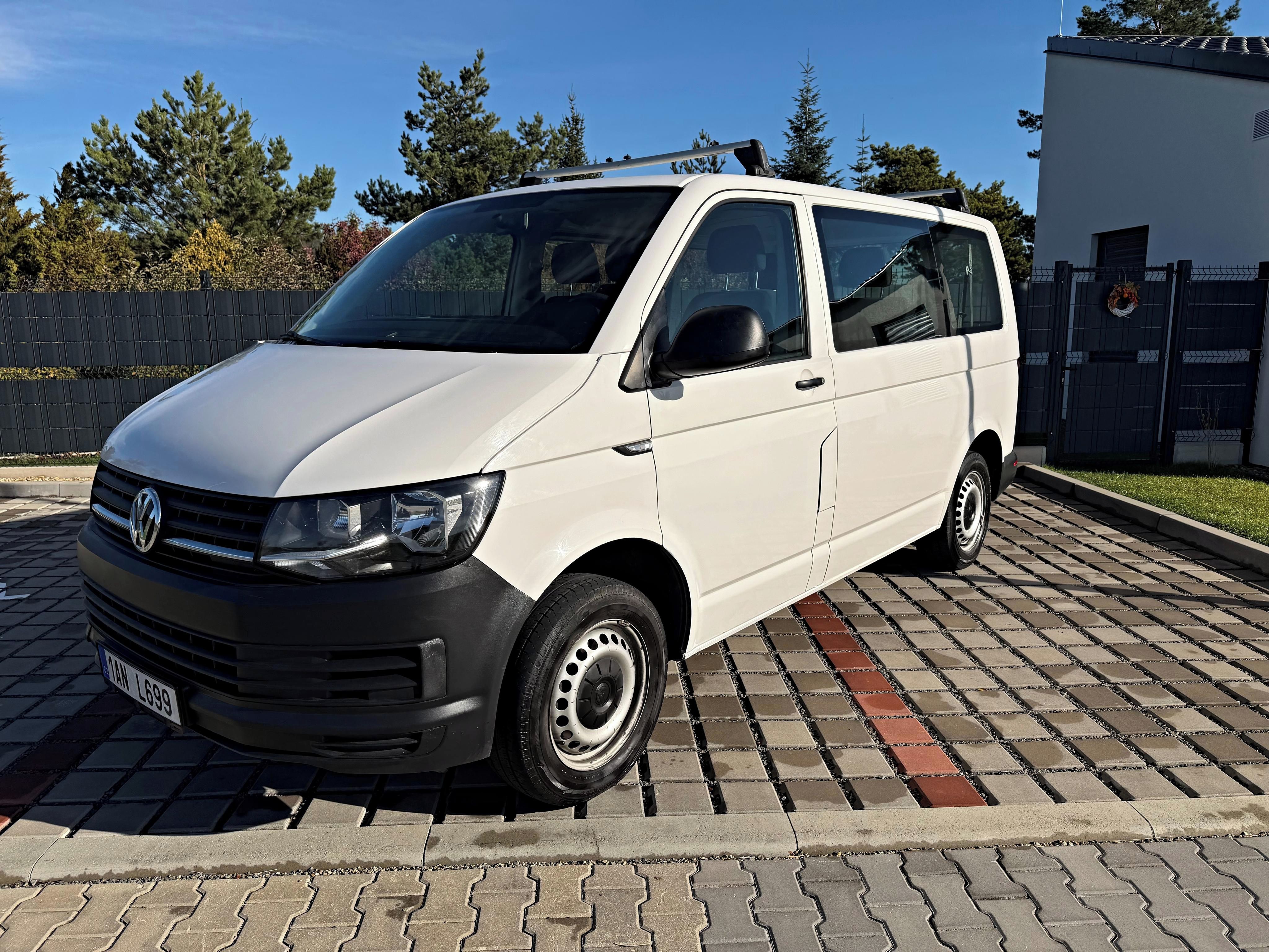 Volkswagen Transporter, T6 110KW, 5-8 MÍST, tažné - fotka 6