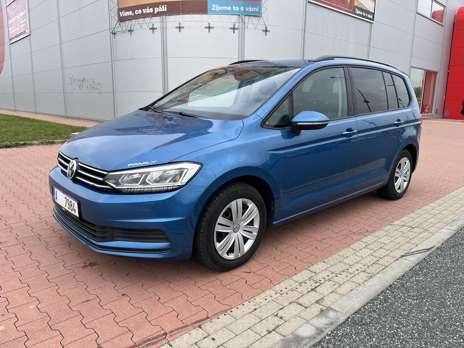 Volkswagen Touran, 1.6 TDi 85 kW Full Led 7 Míst