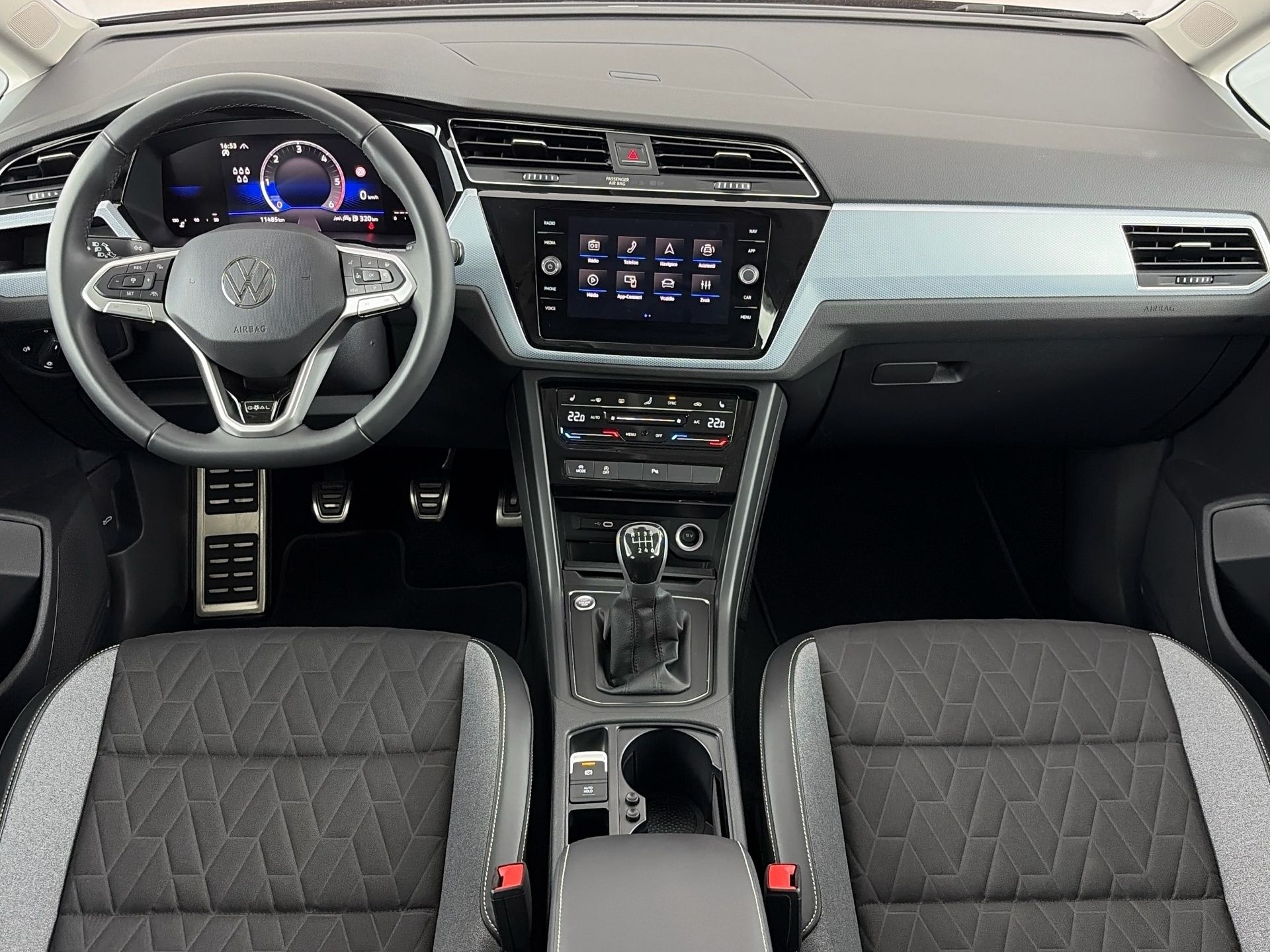 Volkswagen Touran, Comfortline "GOAL" 2.0 TDI 90k - fotka 5