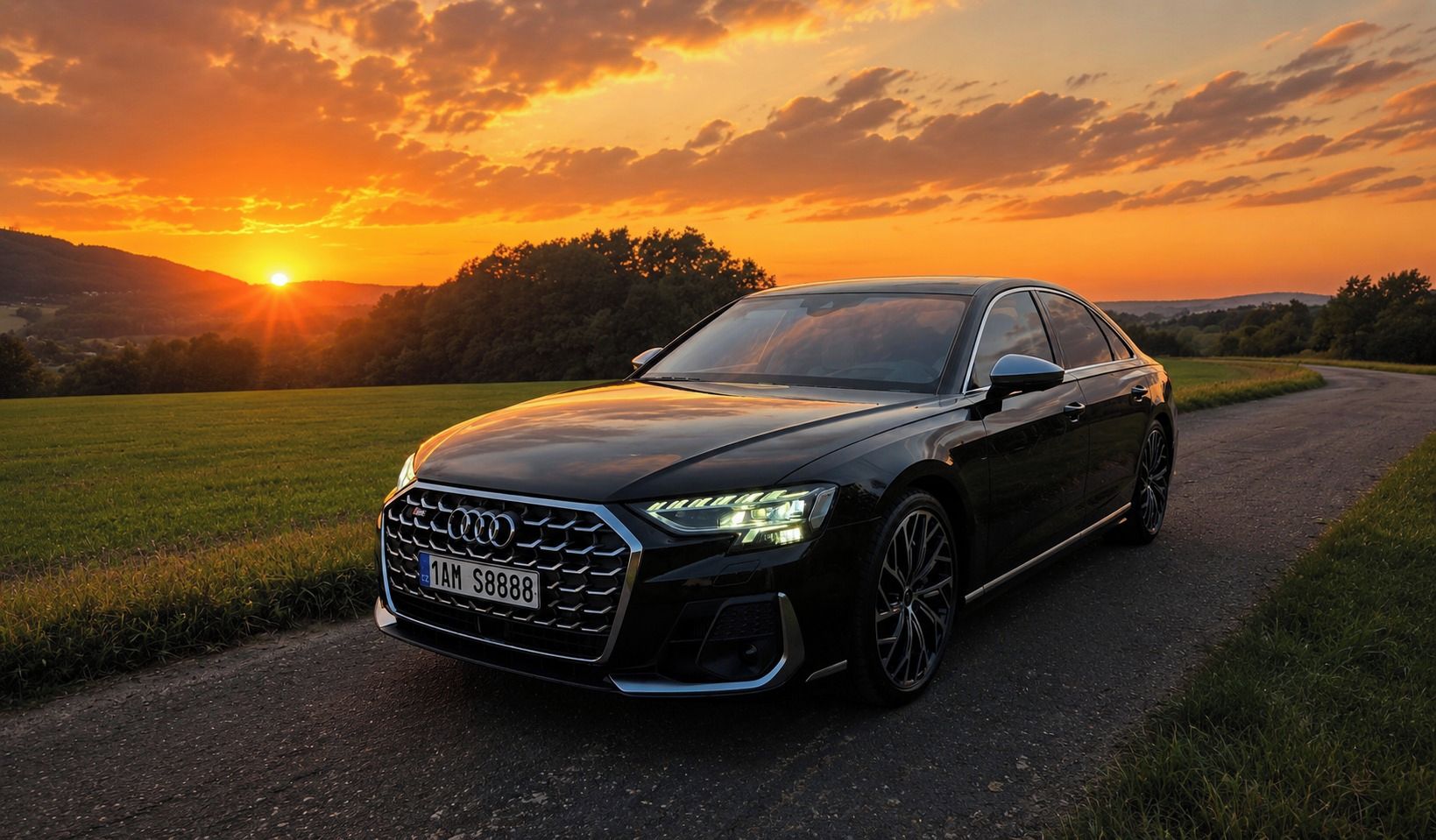 Audi S8, CARBON CERAMIC,ZÁRUKA,PPF,ČR - fotka 2