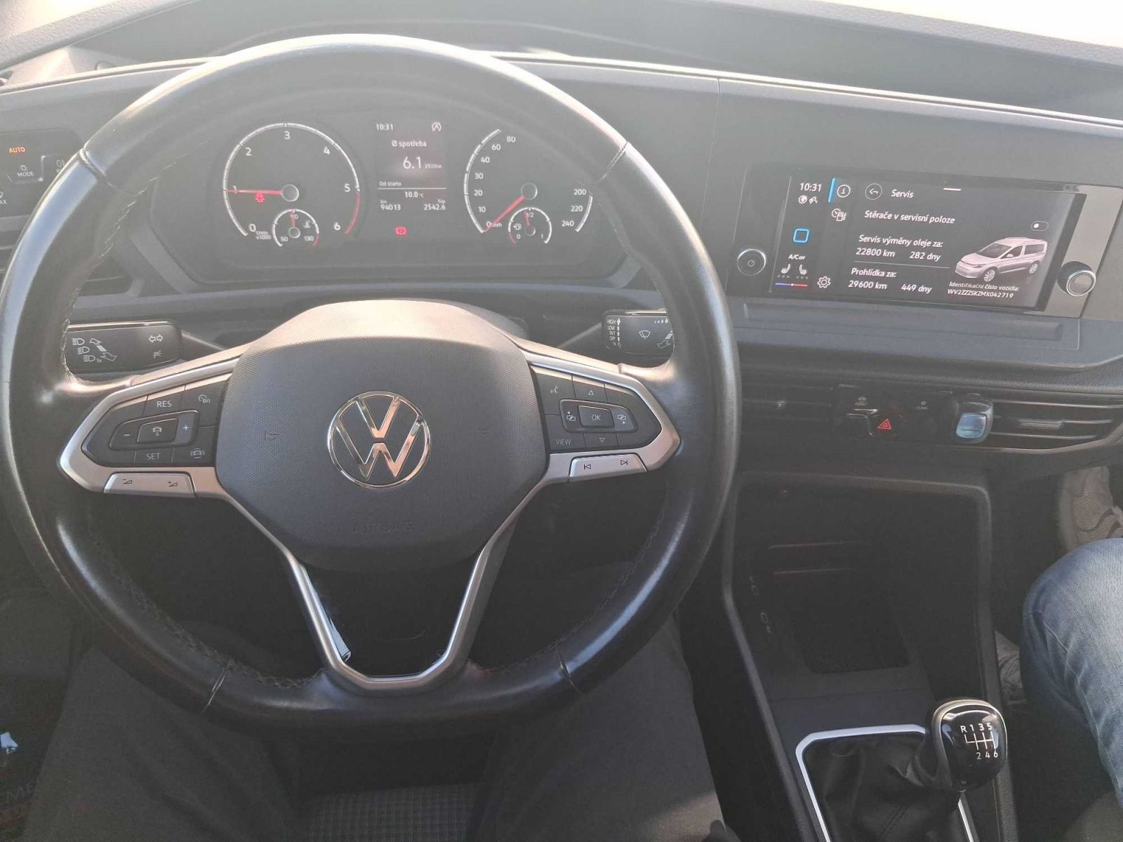 Volkswagen Caddy, 2.0 TDI, 5Míst, Klima, ČR - fotka 3