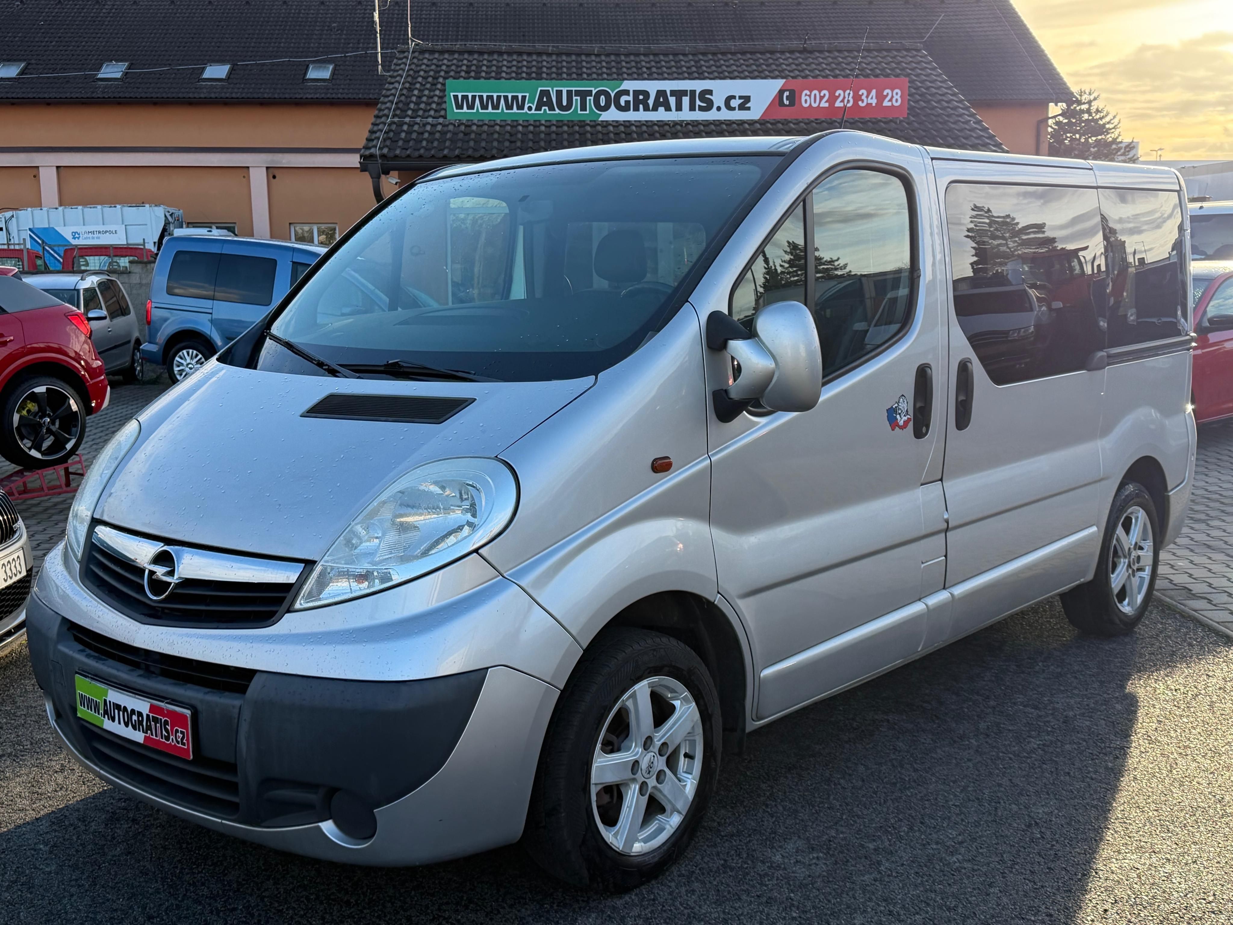 Opel Vivaro, 2.0d-84KW-9MÍST-2XŠOUPAČKY