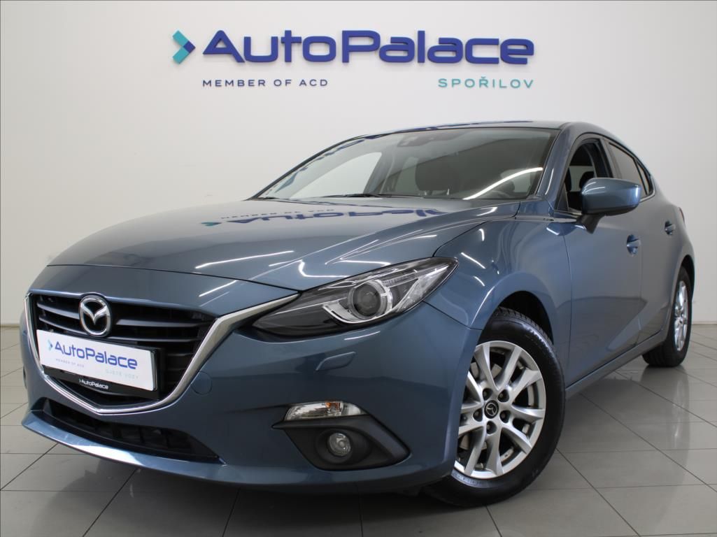 Mazda 3, 2,0 G120 1.majitel.ČR 157tkm.