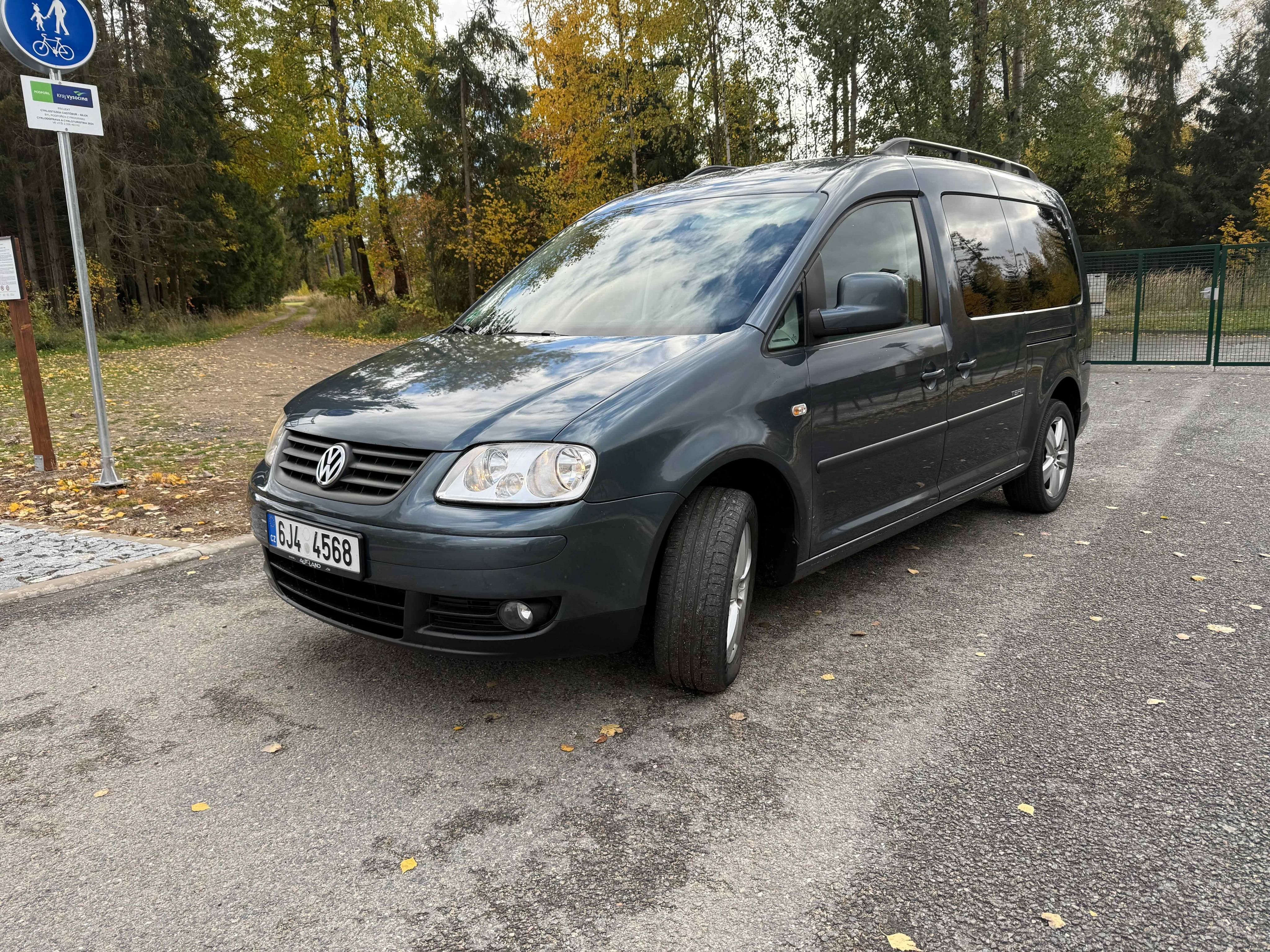 Volkswagen Caddy, VW Caddy, 7 míst, LONG, 103kW