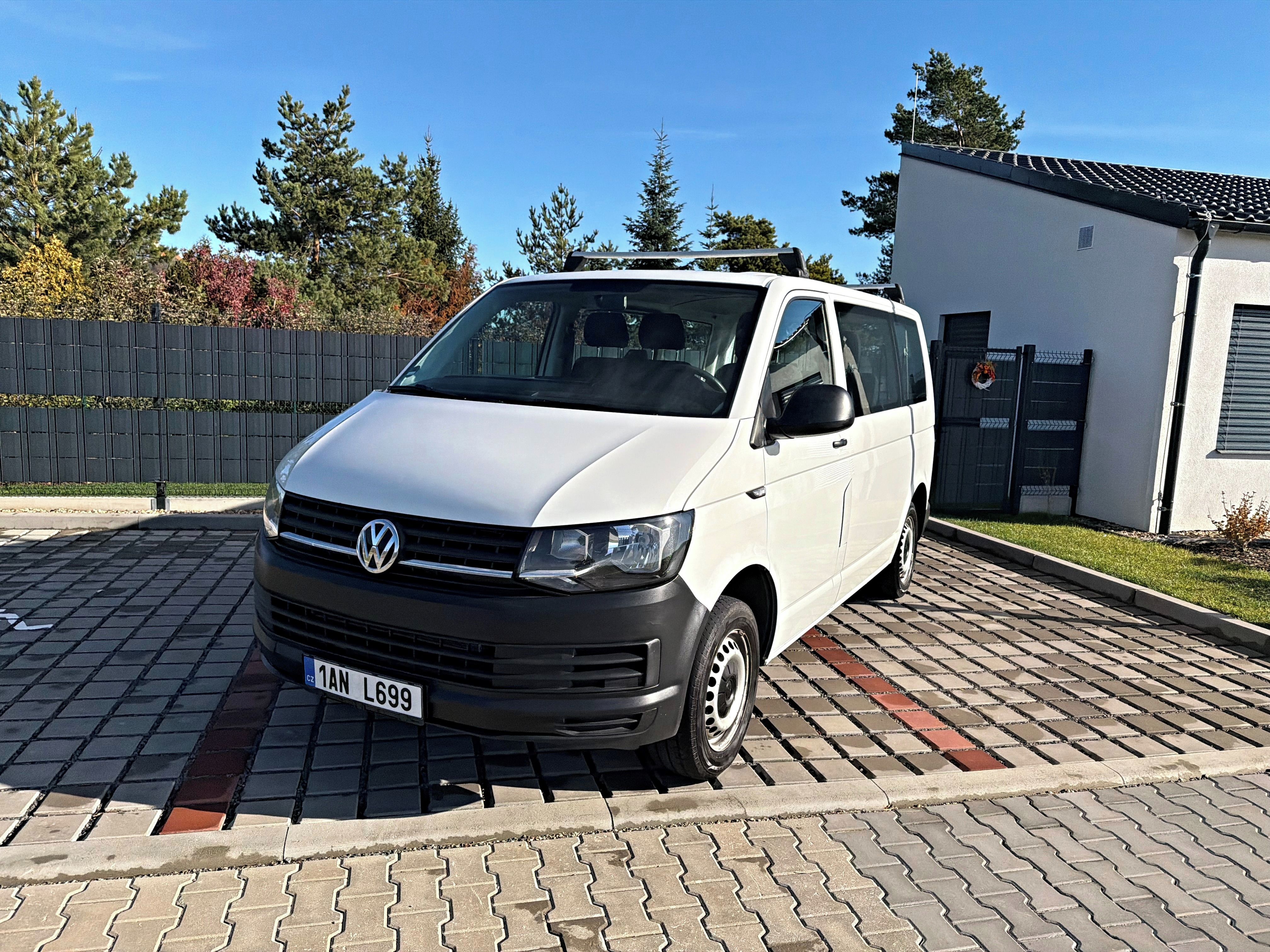 Volkswagen Transporter, T6 110KW, 5-8 MÍST, tažné - fotka 2