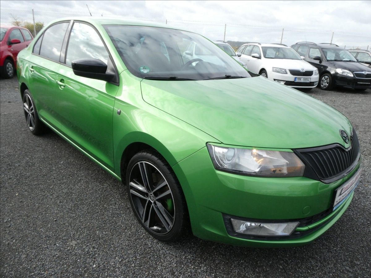 Škoda Rapid, 1,2 TSi 77kW po servise,auto k