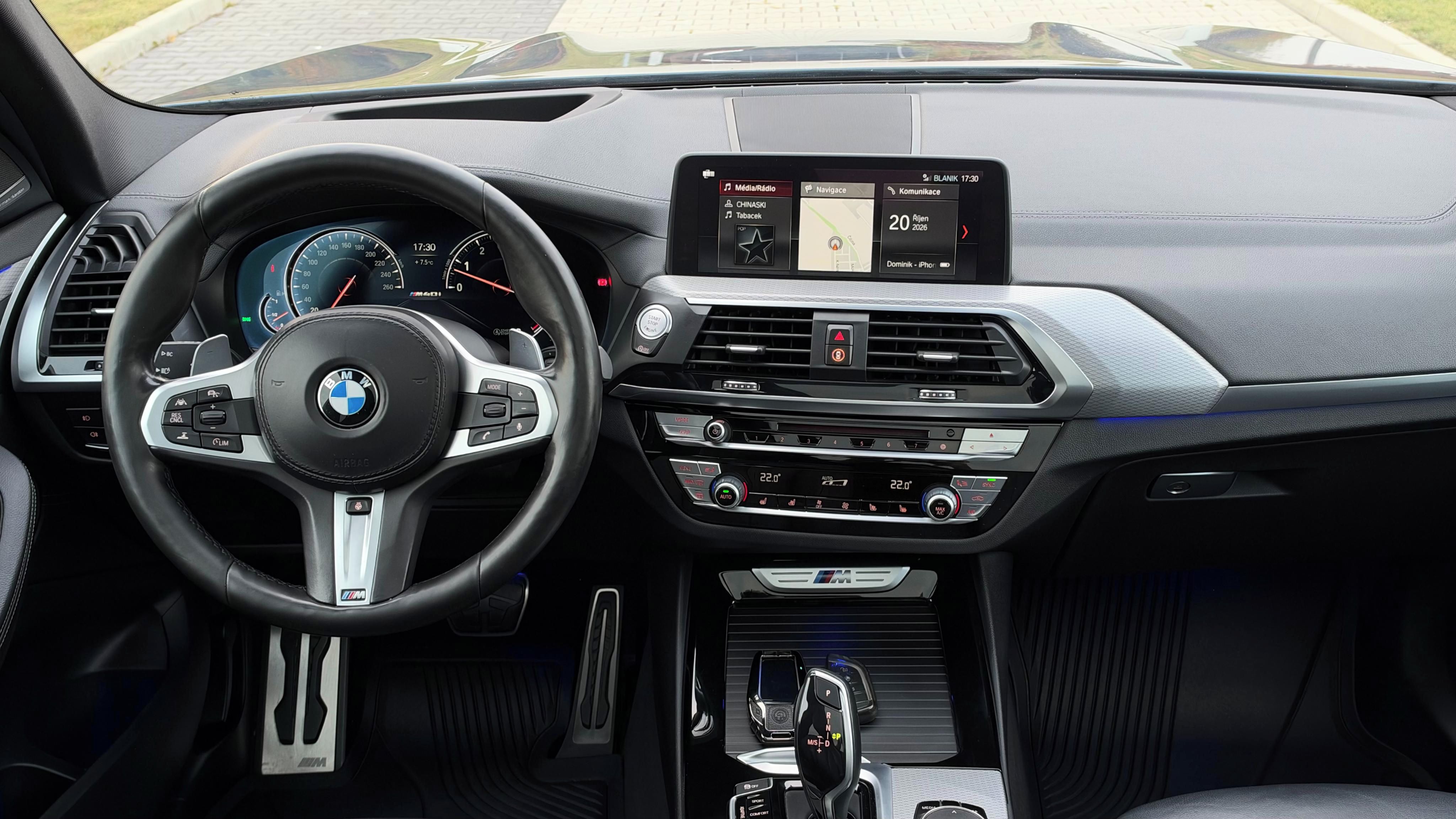BMW X3, m40i, 4x4, 265 KW, DPH, TAŽNÉ - fotka 3