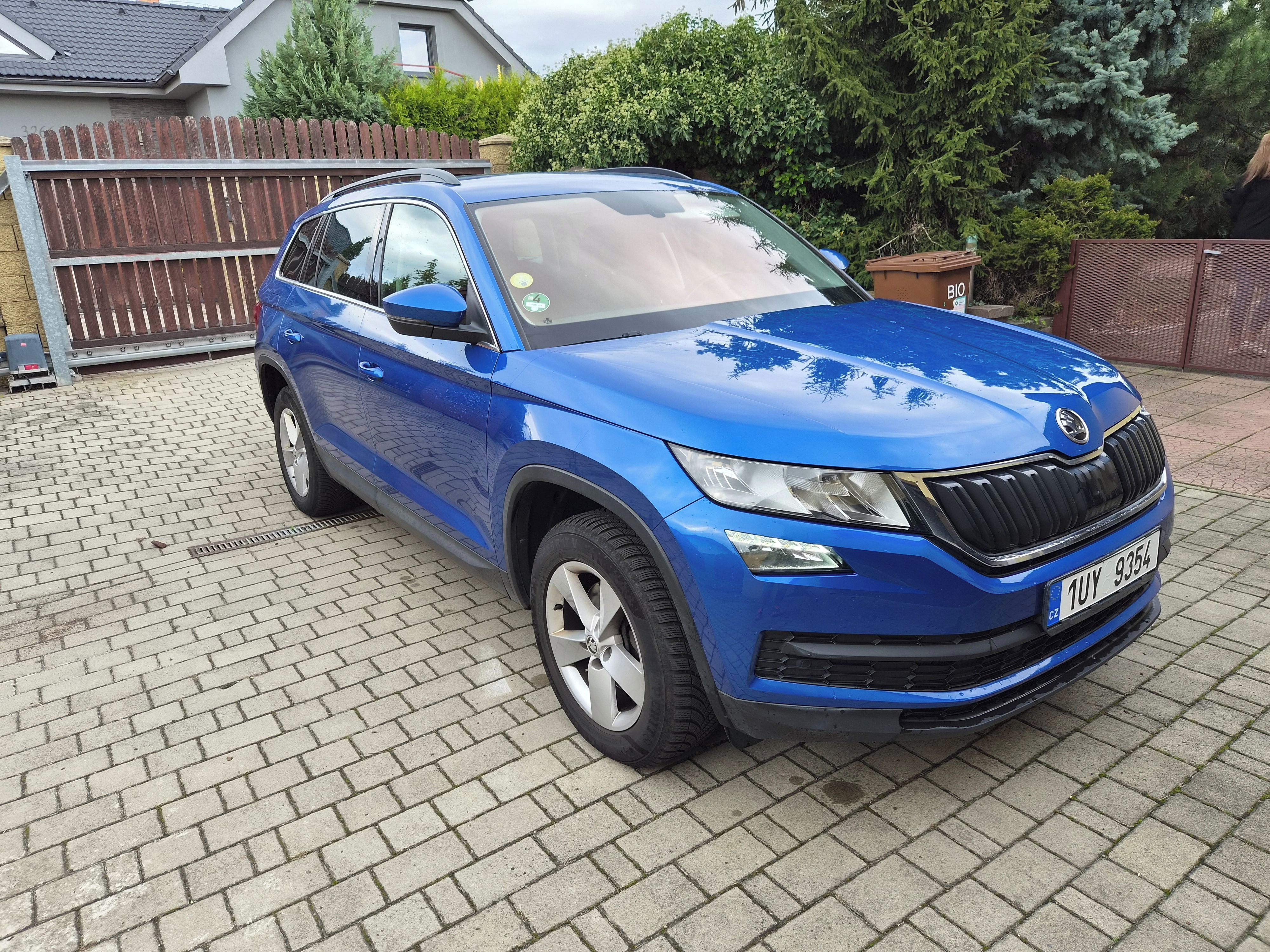 Škoda Kodiaq, 2,0TDi DSG 2021 tažný kamera