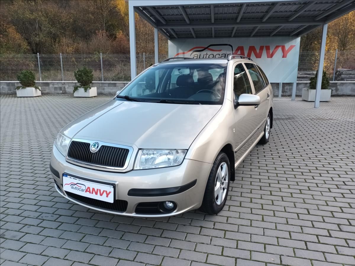 Škoda Fabia, 1,4 16V,55KW,ČR,KLIMA,TEMPOMAT