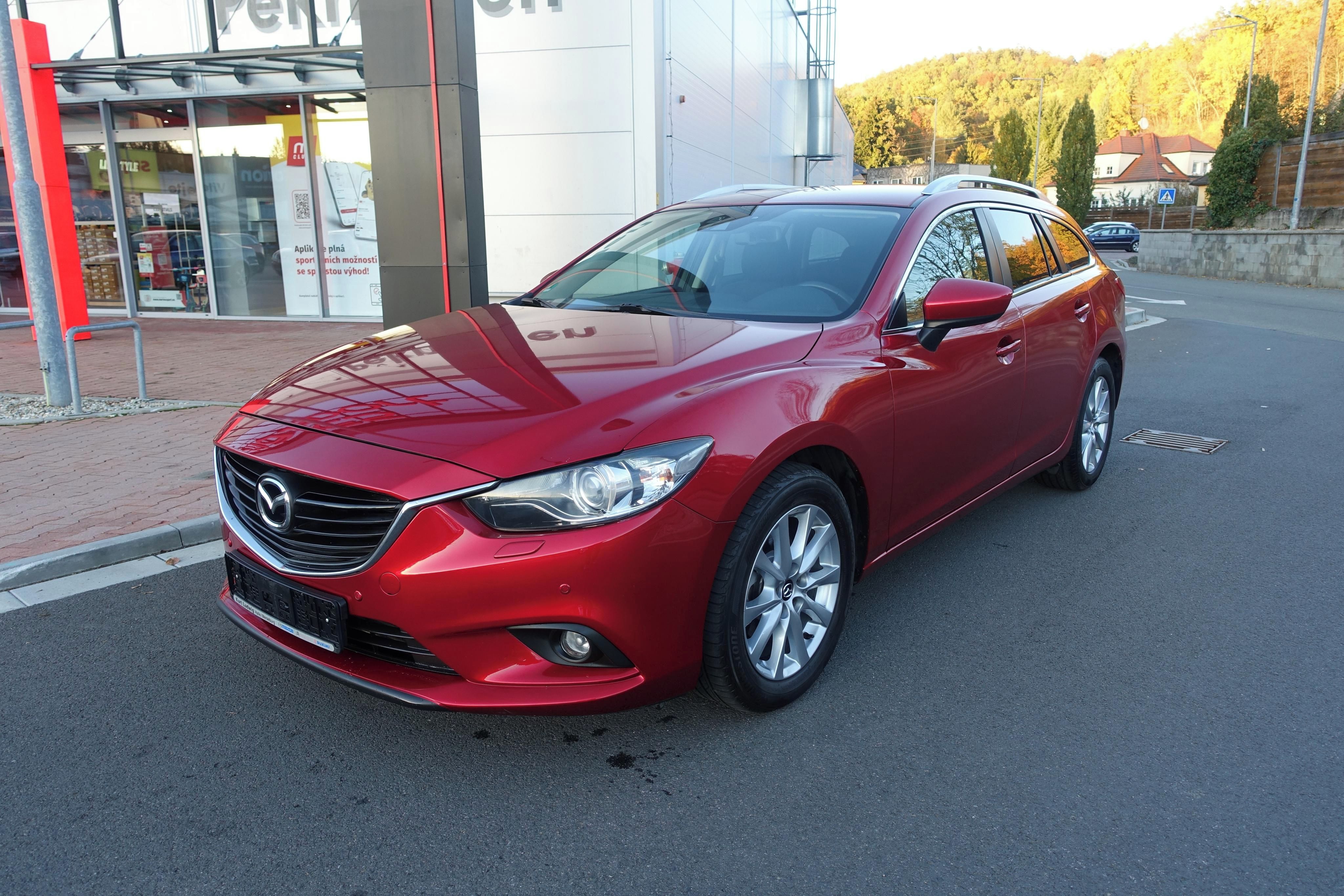 Mazda 6, 2.2 129 KW po servisu KRÁSNÁ