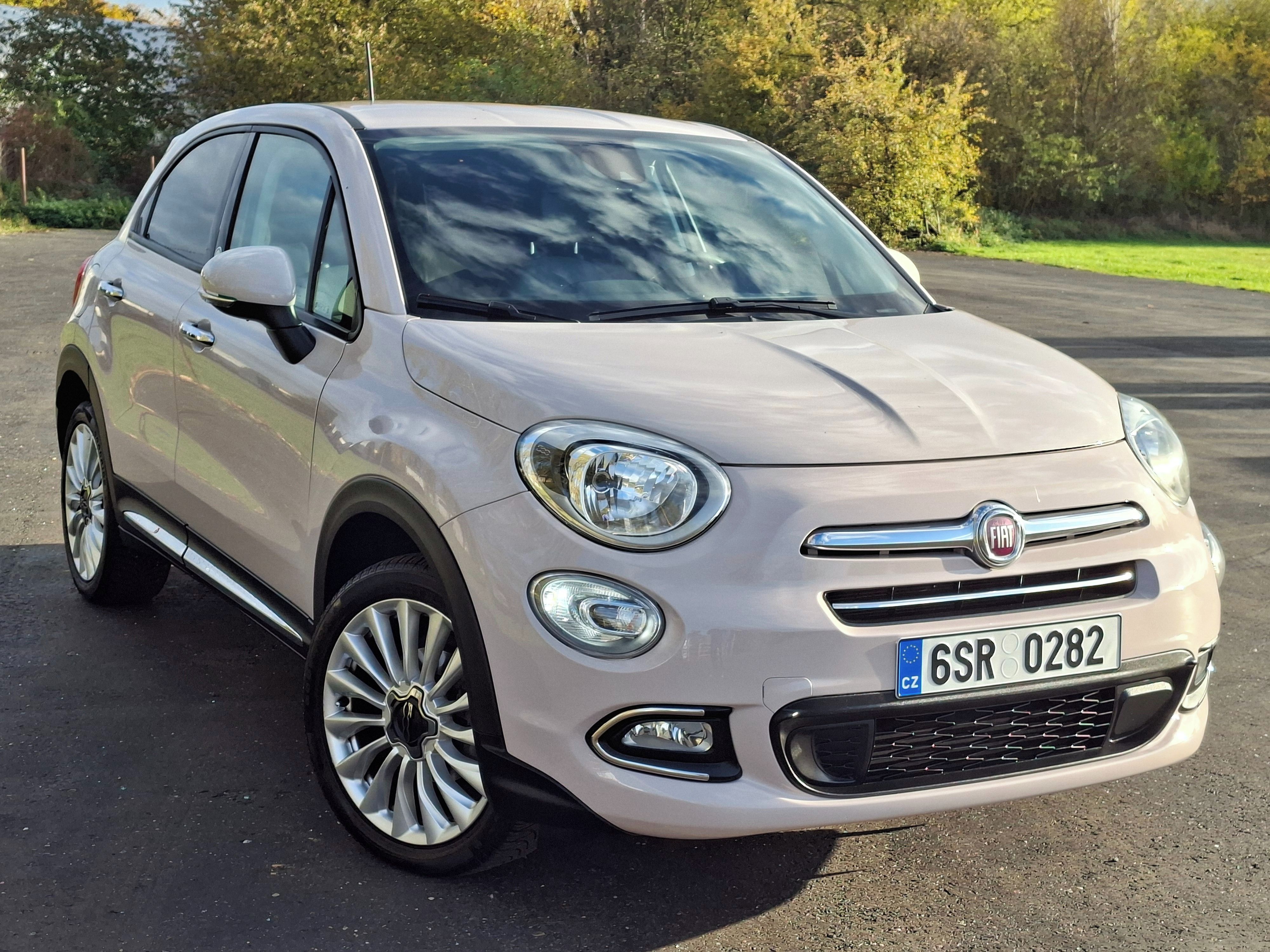 Fiat 500X, 1.6 mjt, servis, max výb, TZ