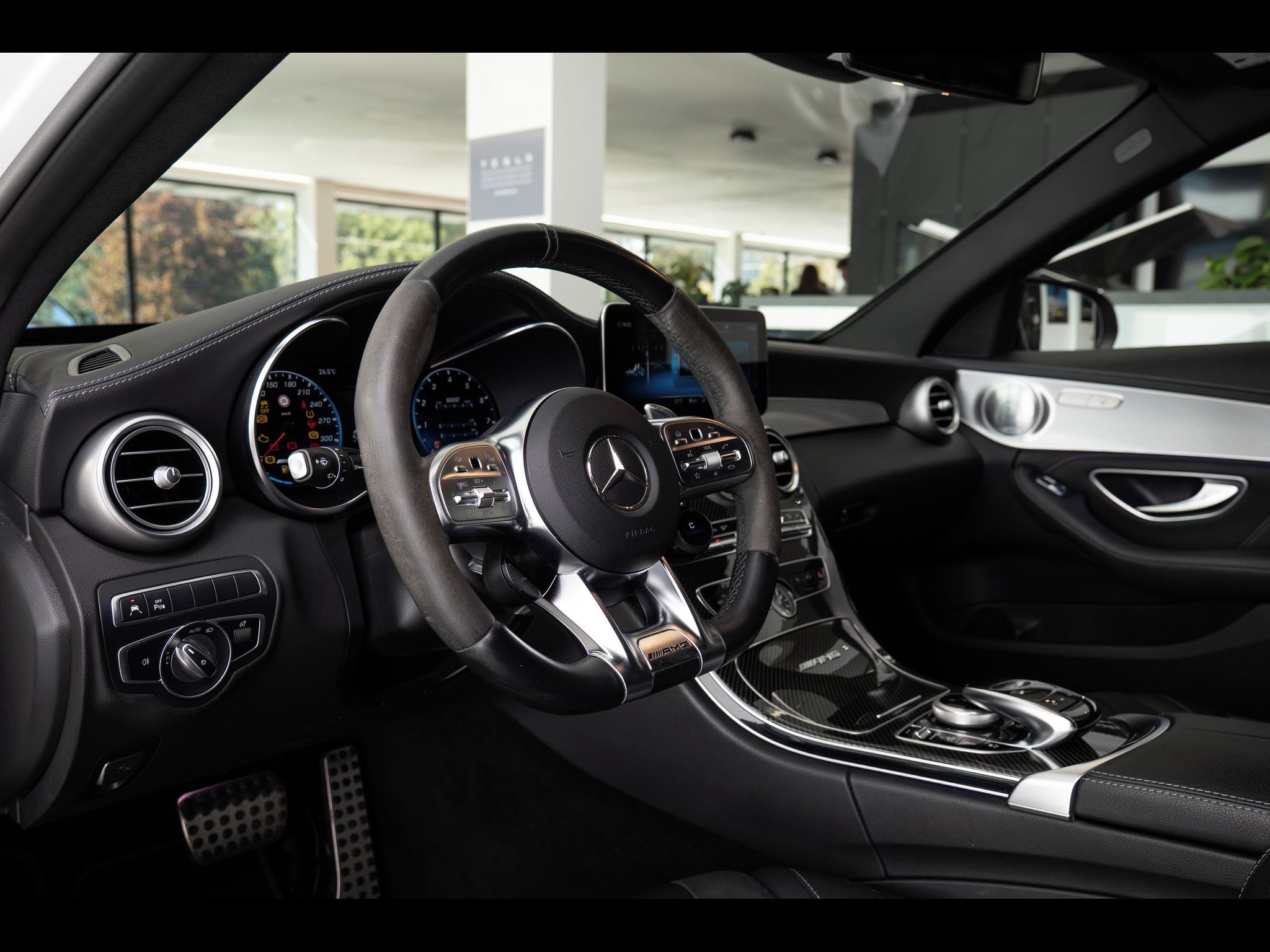 Mercedes-Benz Třídy C, 63 AMG T/Burmester/Pano/Carbon - fotka 5